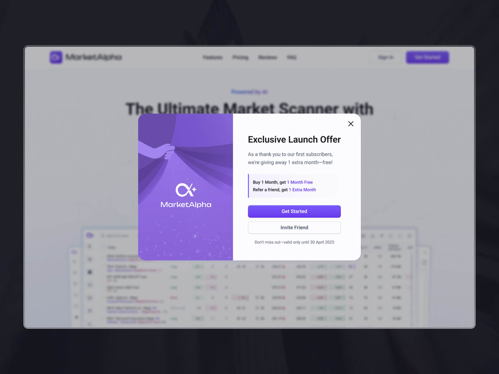 Promo banner