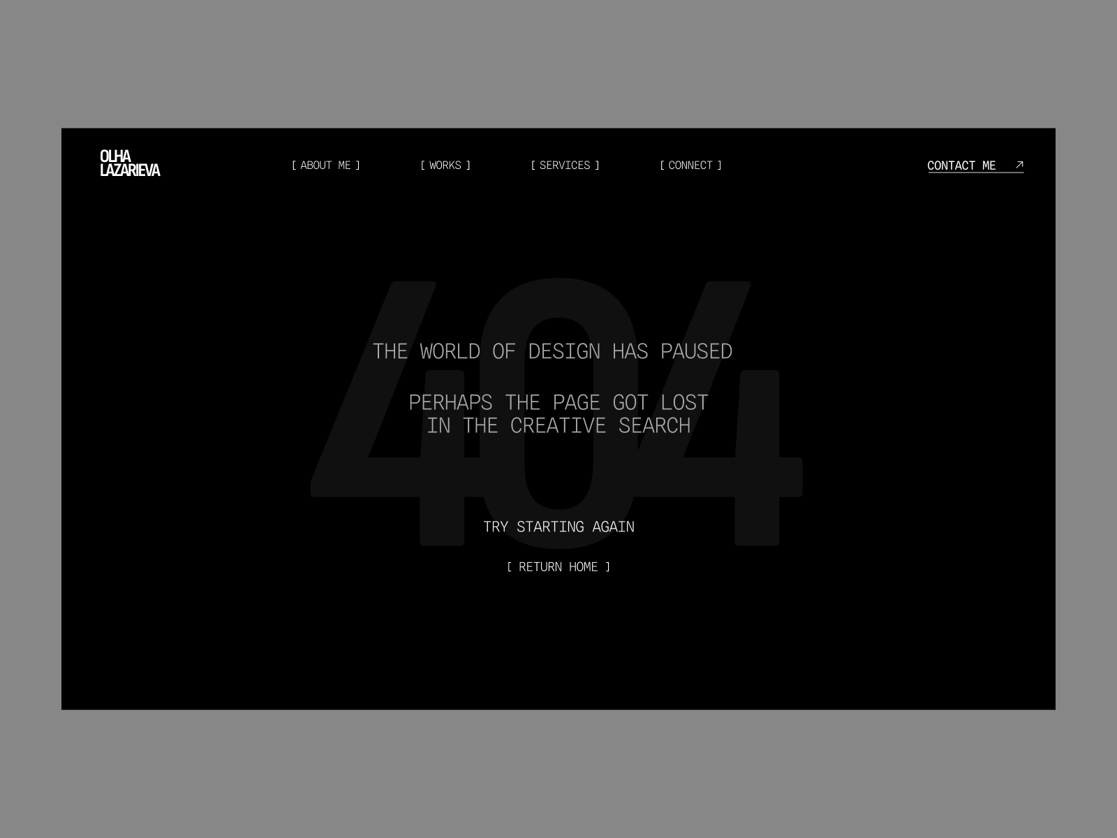 404 page