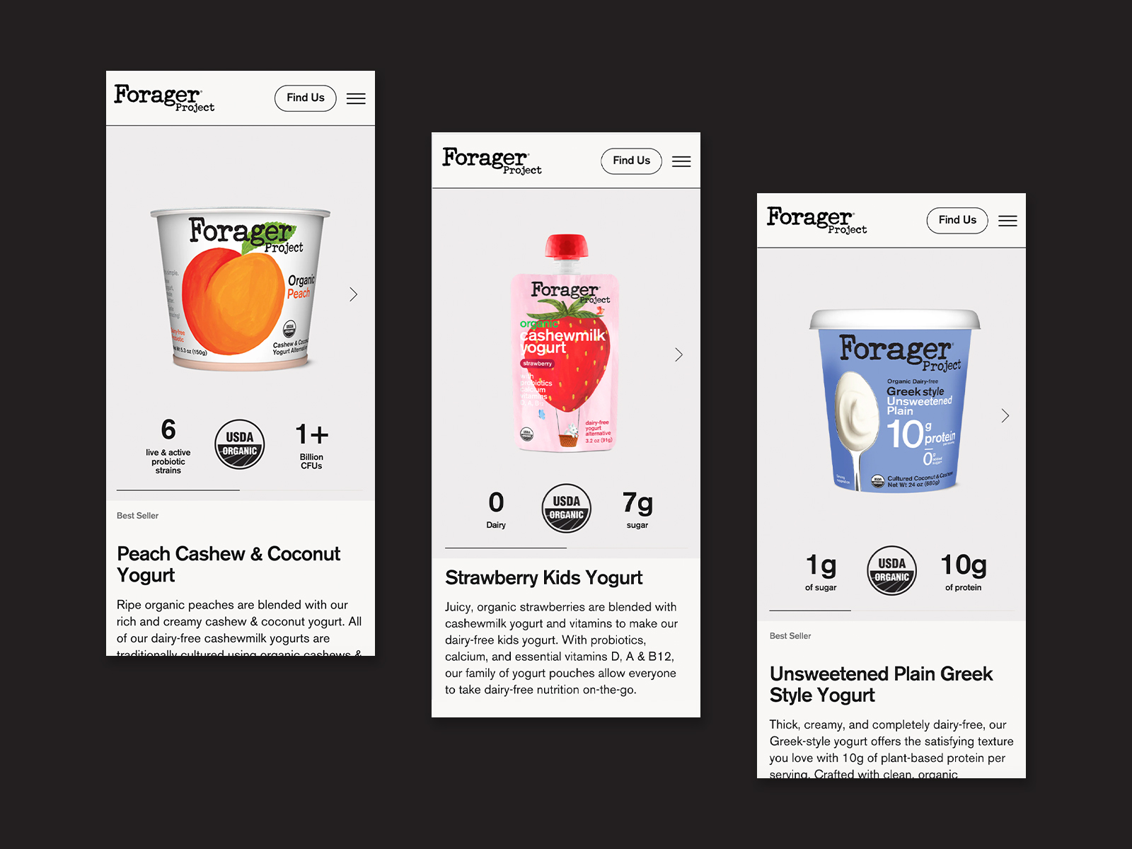 Product Page Heros