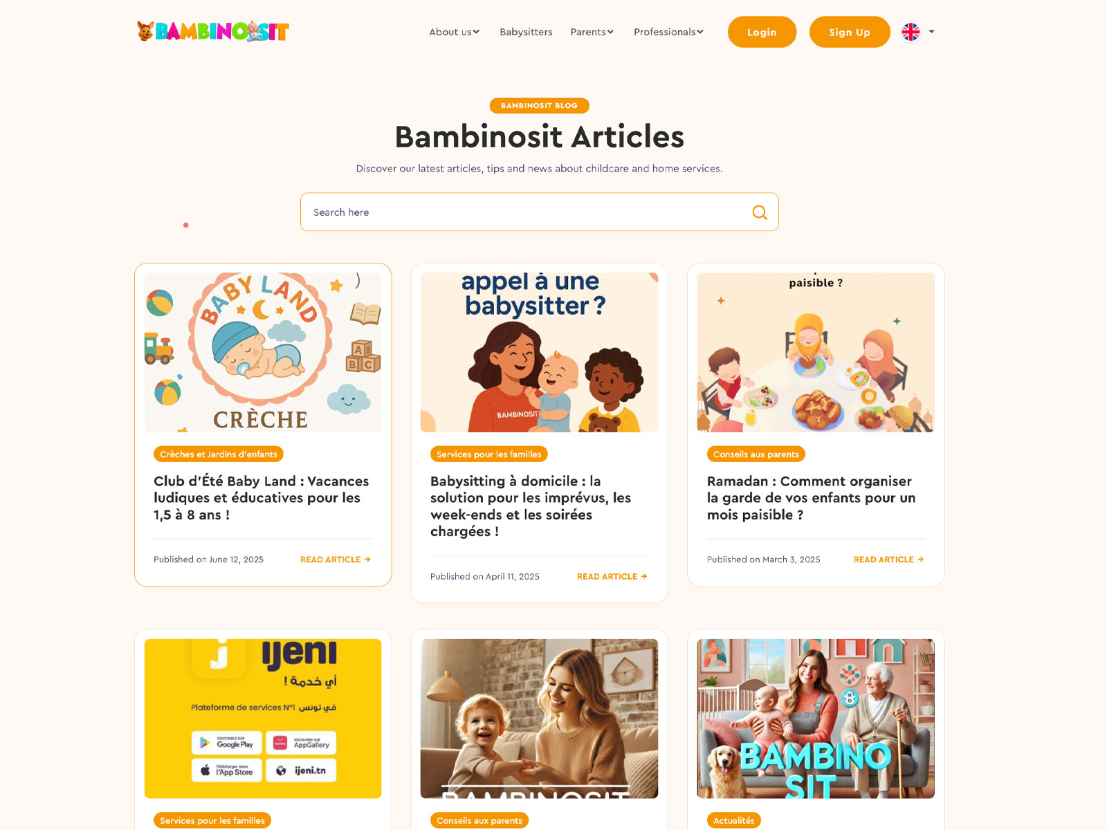 Blog Page