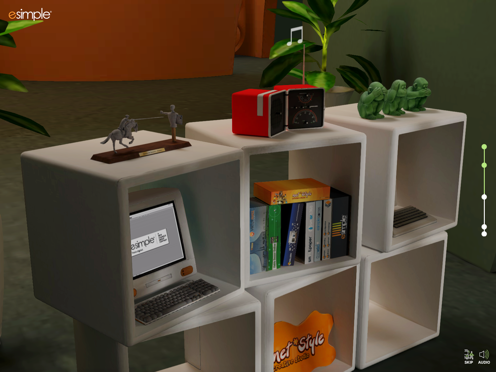 3D Scrollytelling Experience