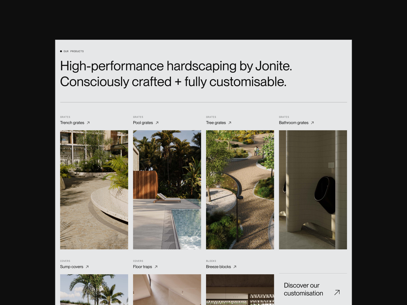 Product Categories Listings