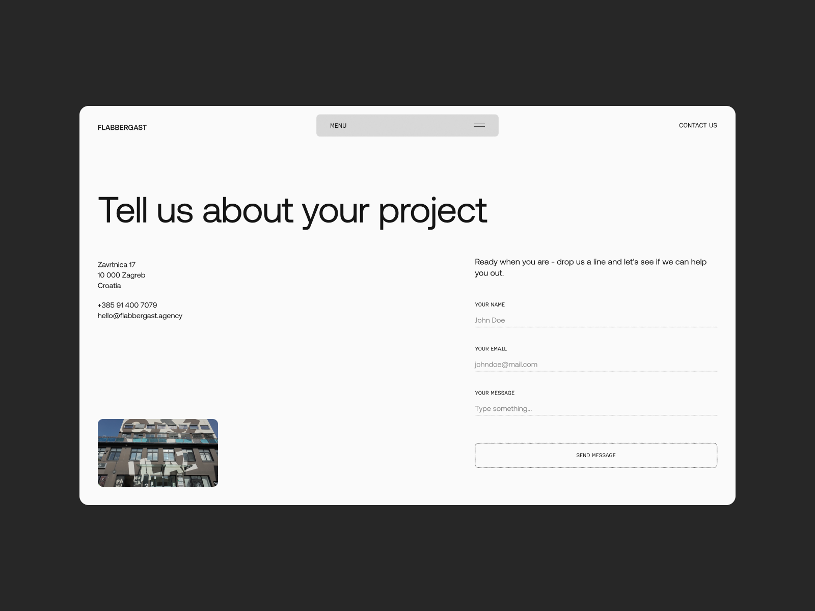 Contact us