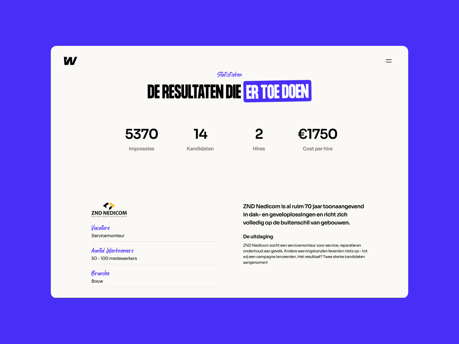 Cases detail page