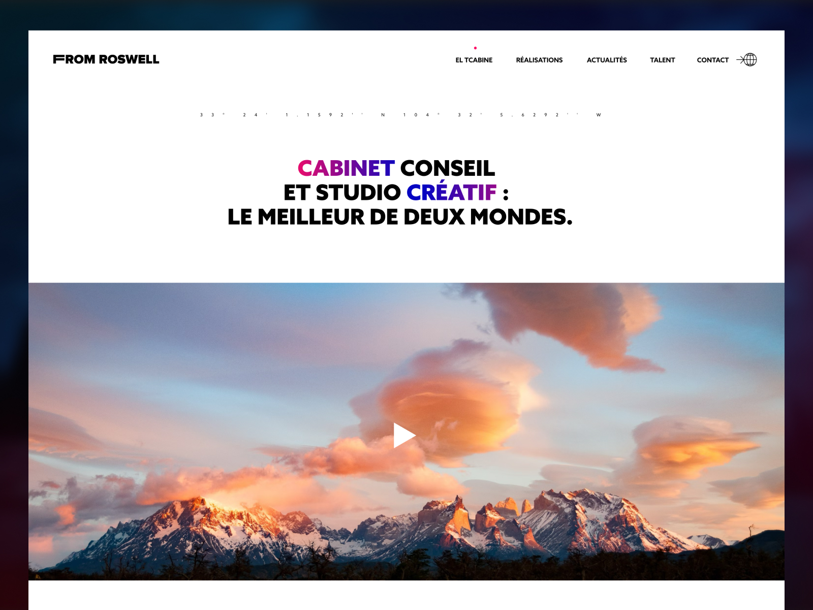 Agency Page