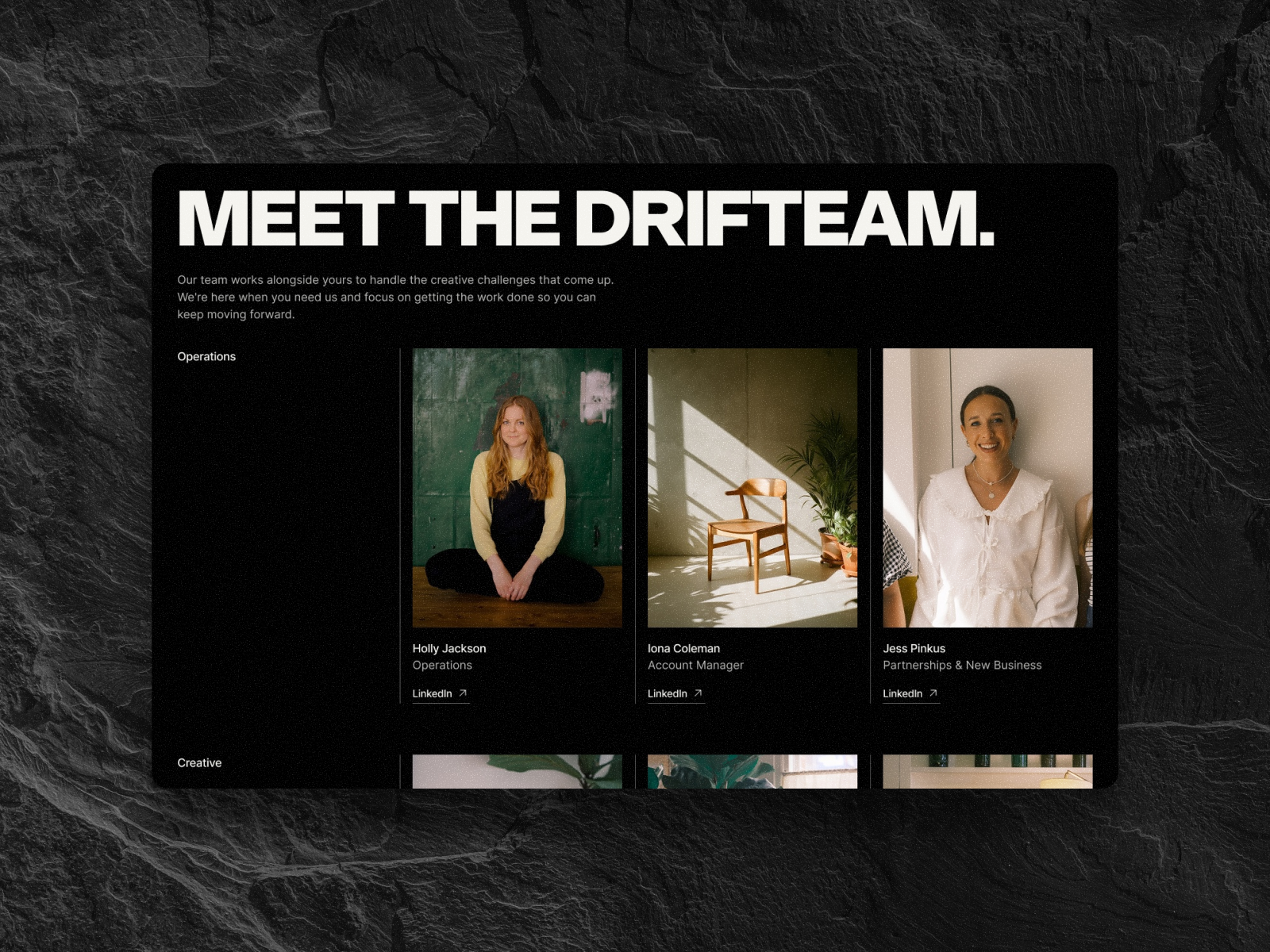 About Us Page