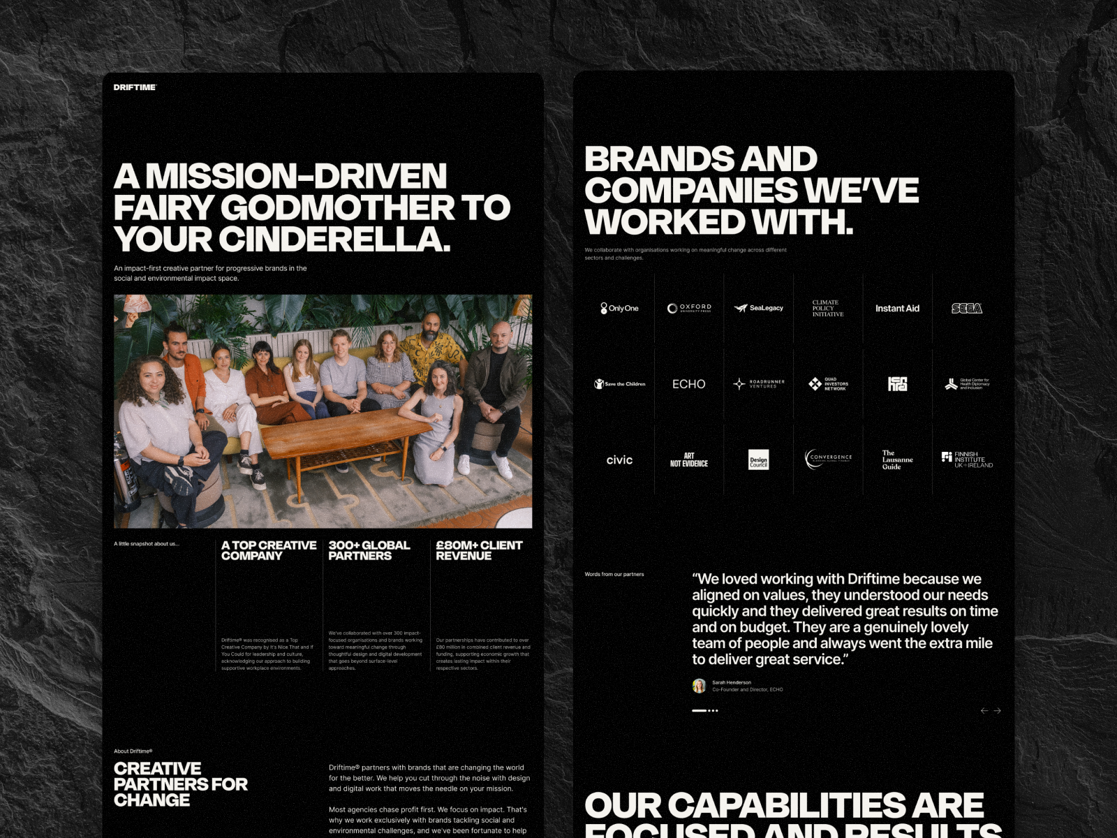 Multiple Content Sections