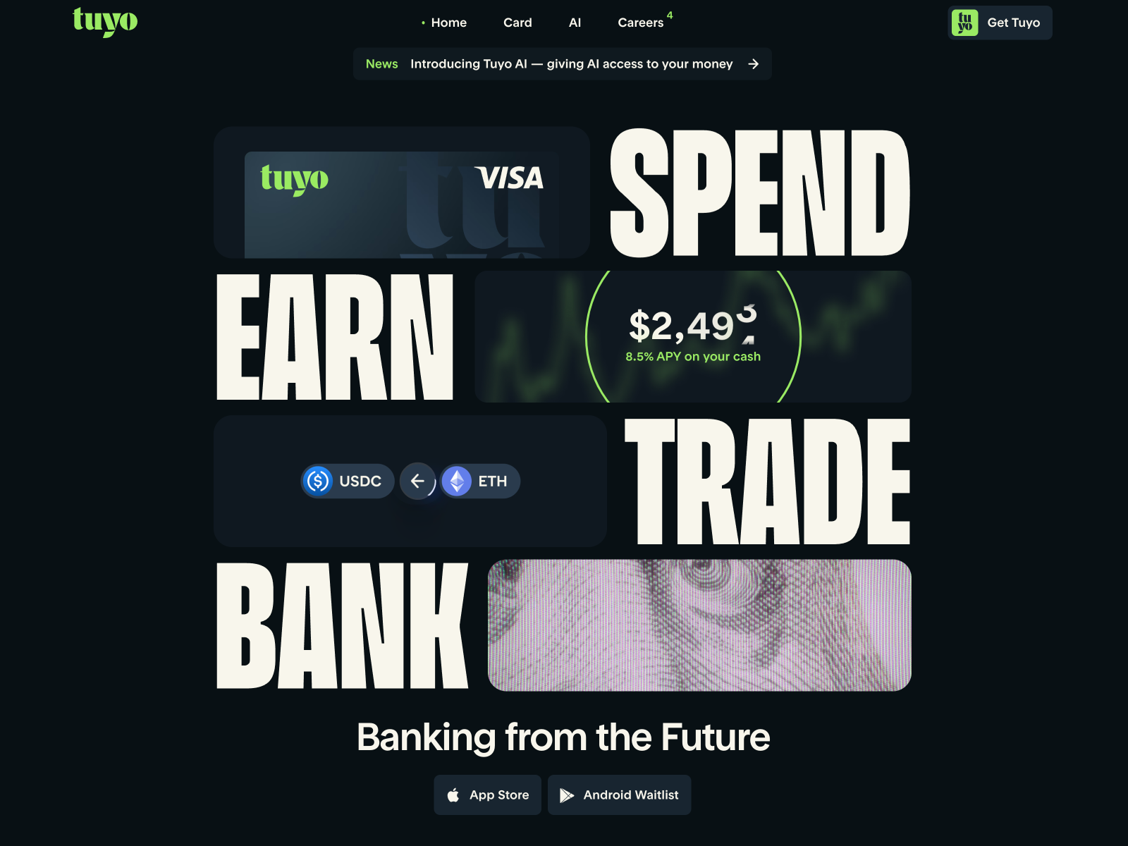 Tuyo. Banking from the Future