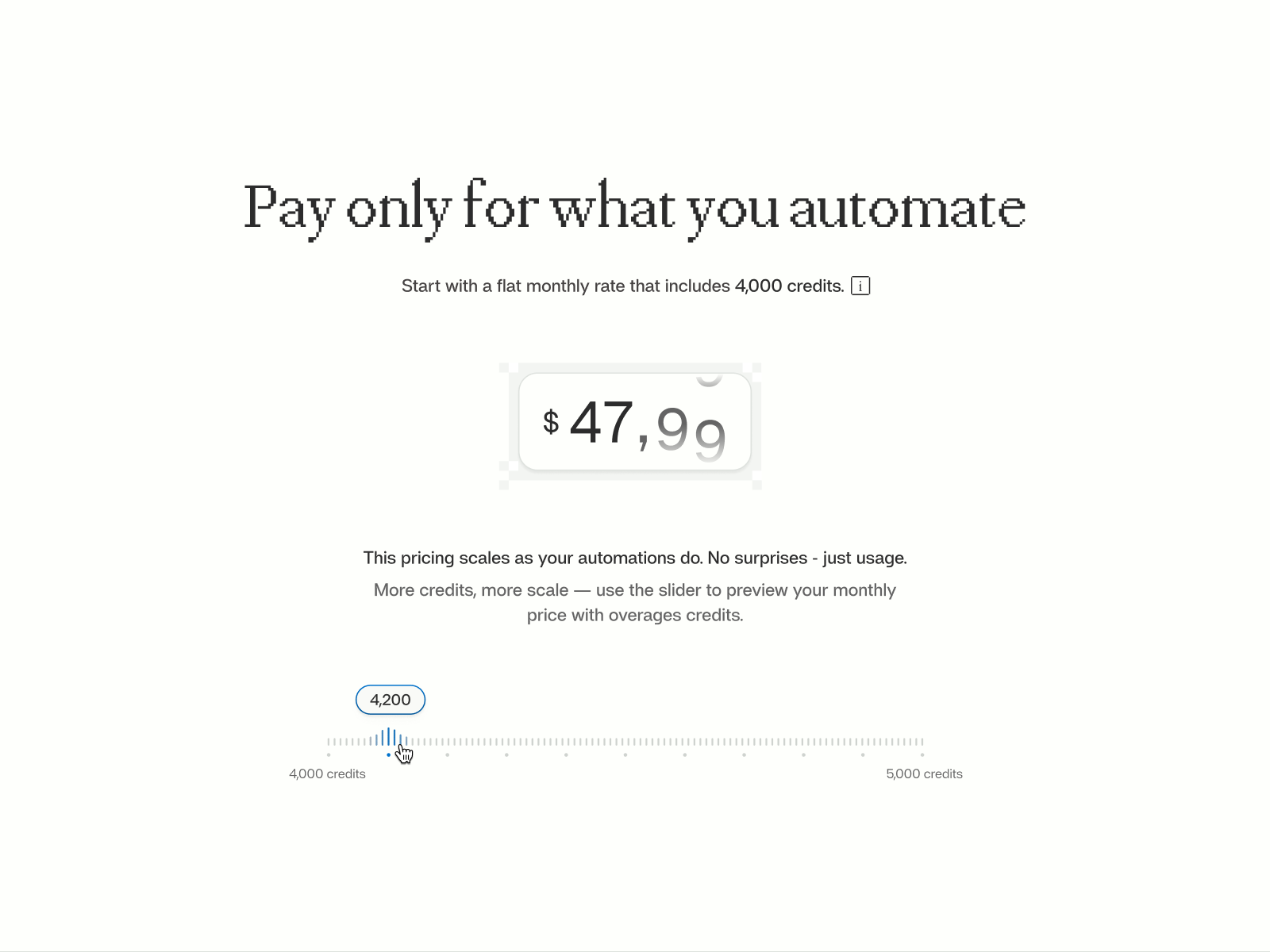 Pricing