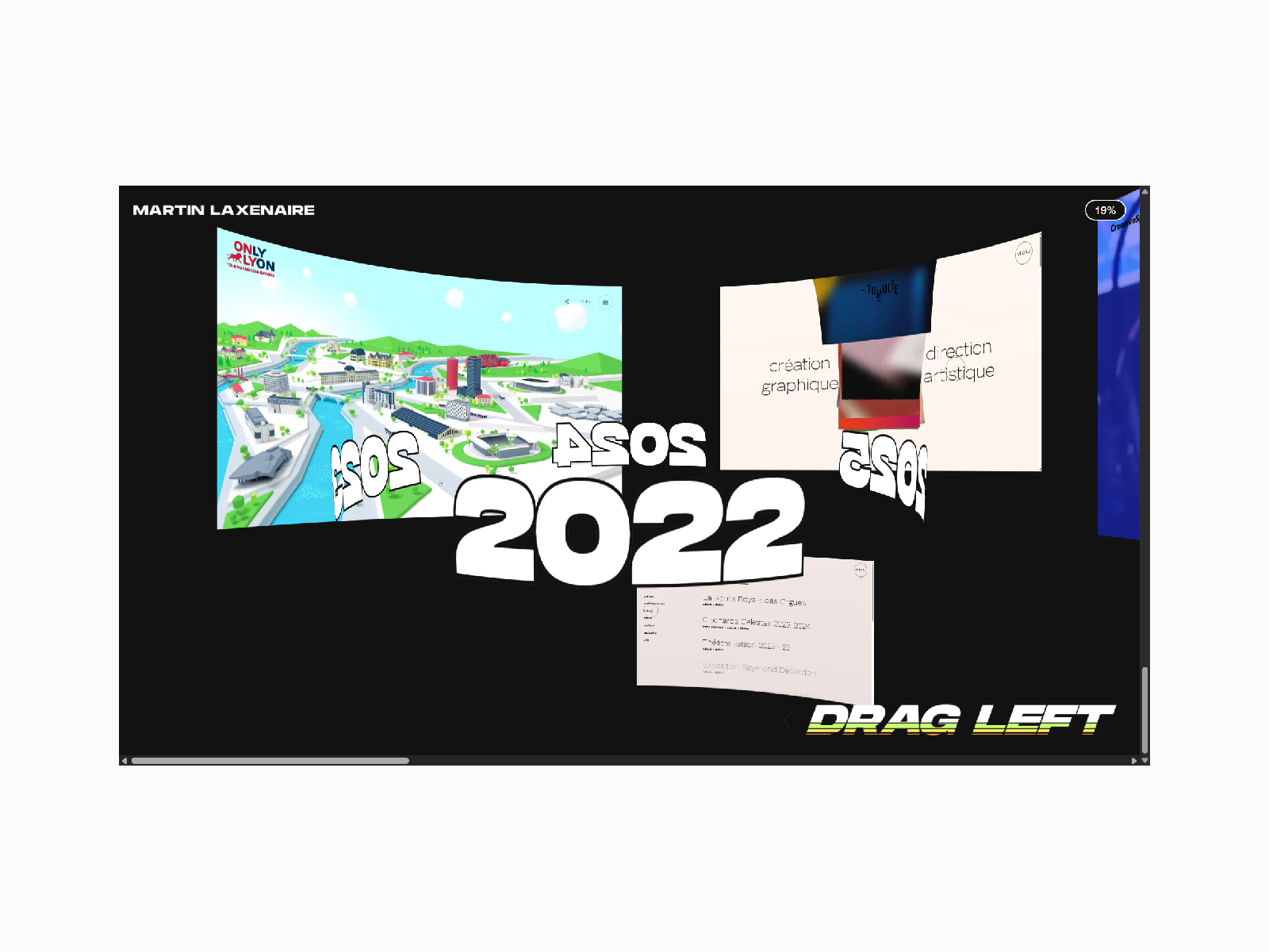 Highlighted videos slider