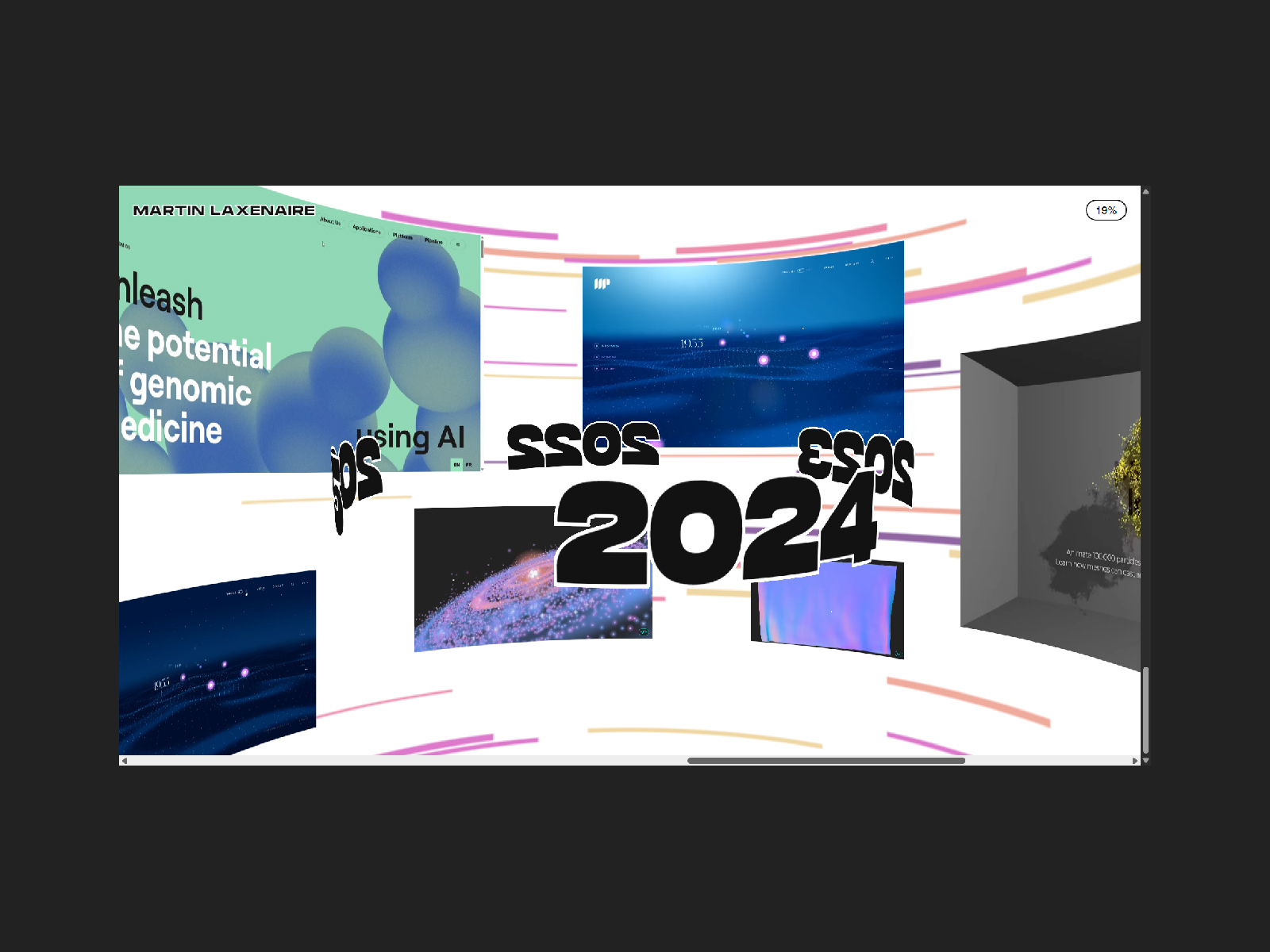 Highlighted videos slider