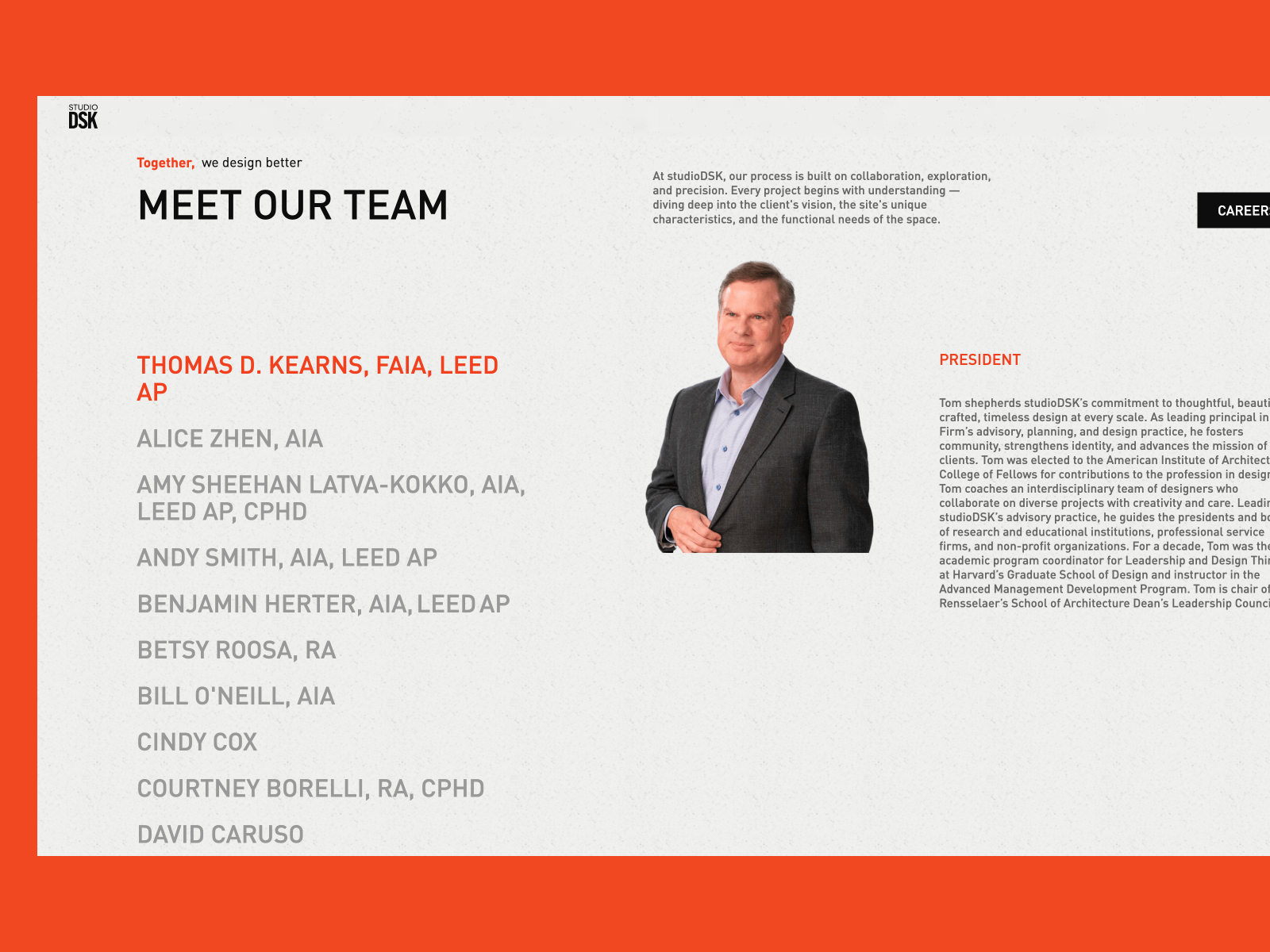 Team Page
