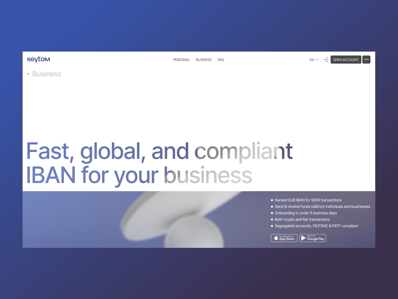 About us business page