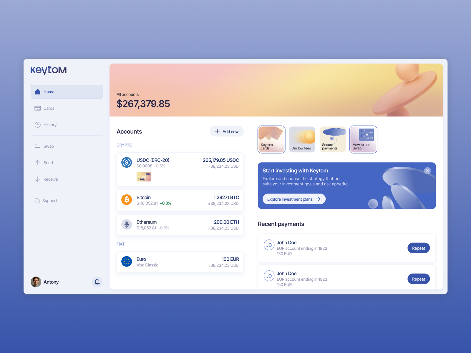 UI desktop