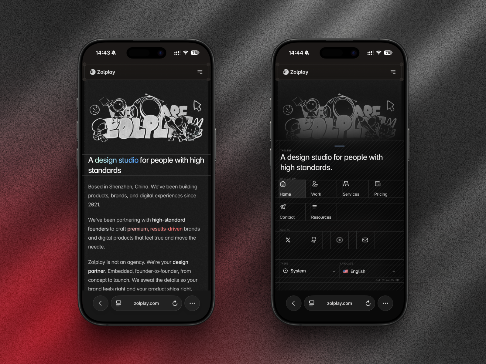 Mobile Dark Mode