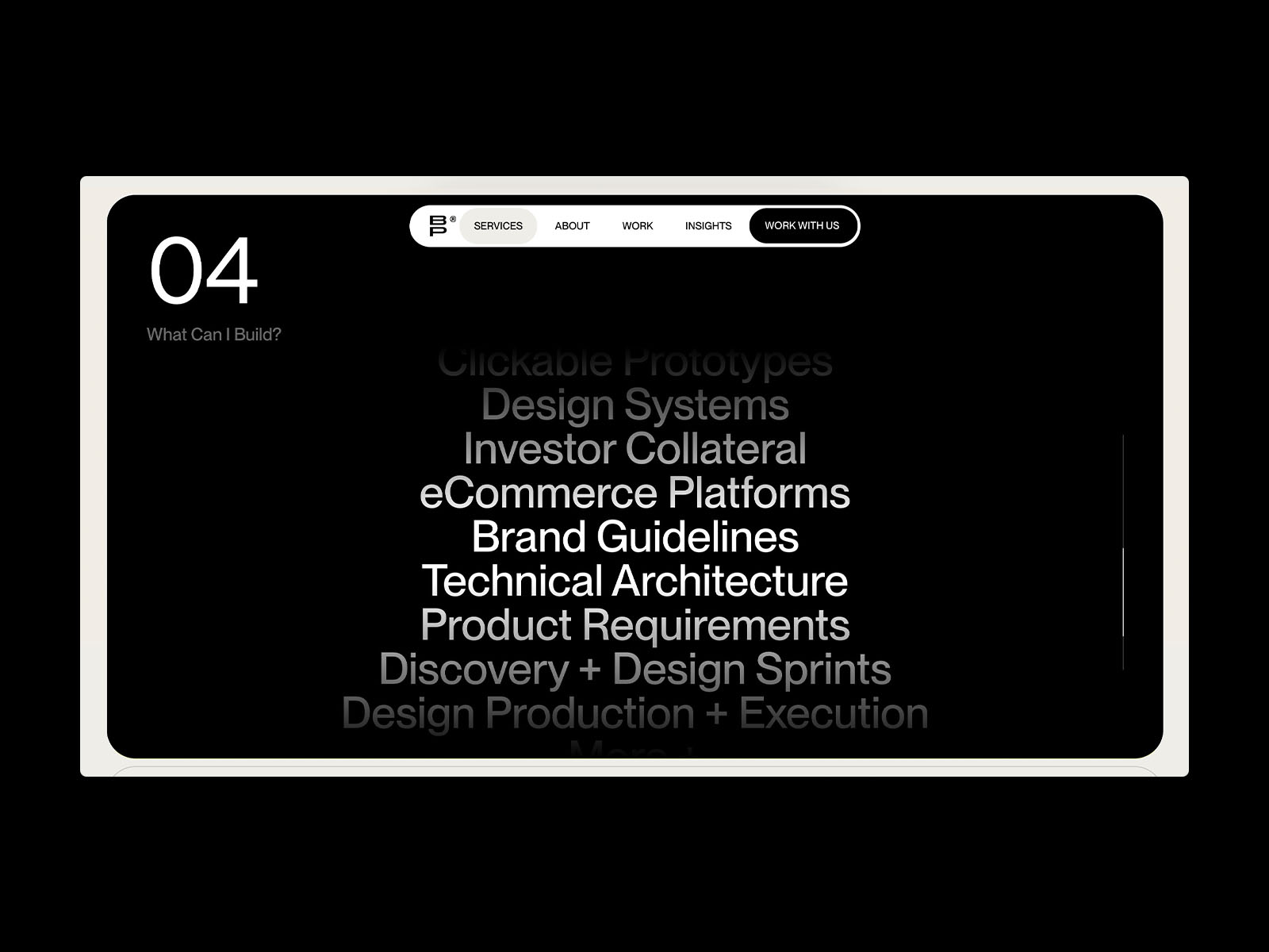 Deliverable List