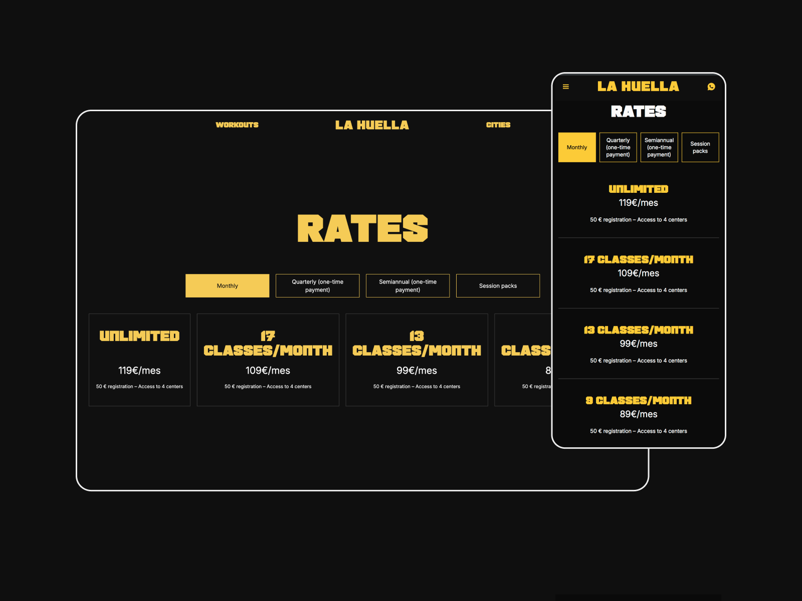 Club Rates