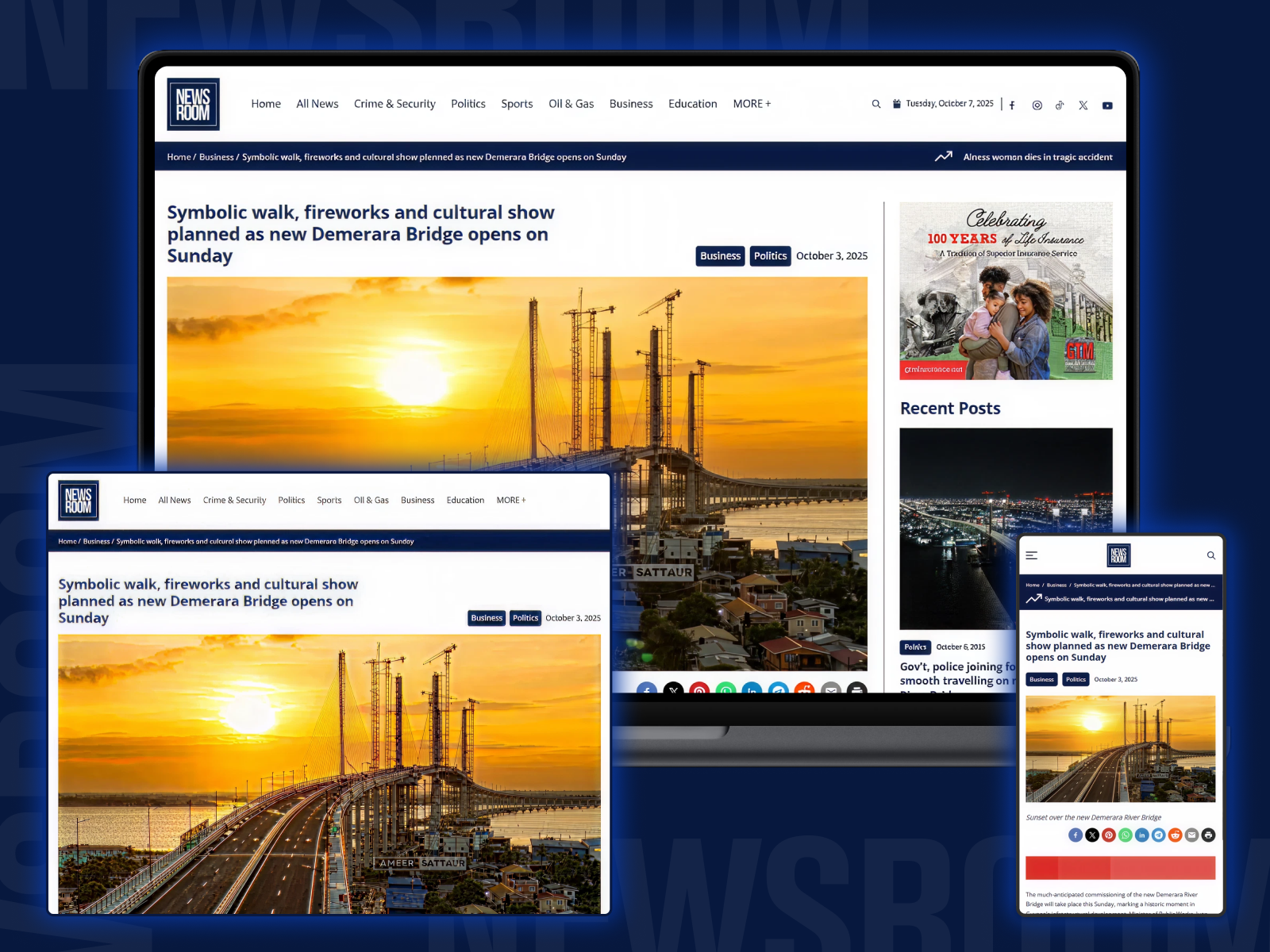 Blog page