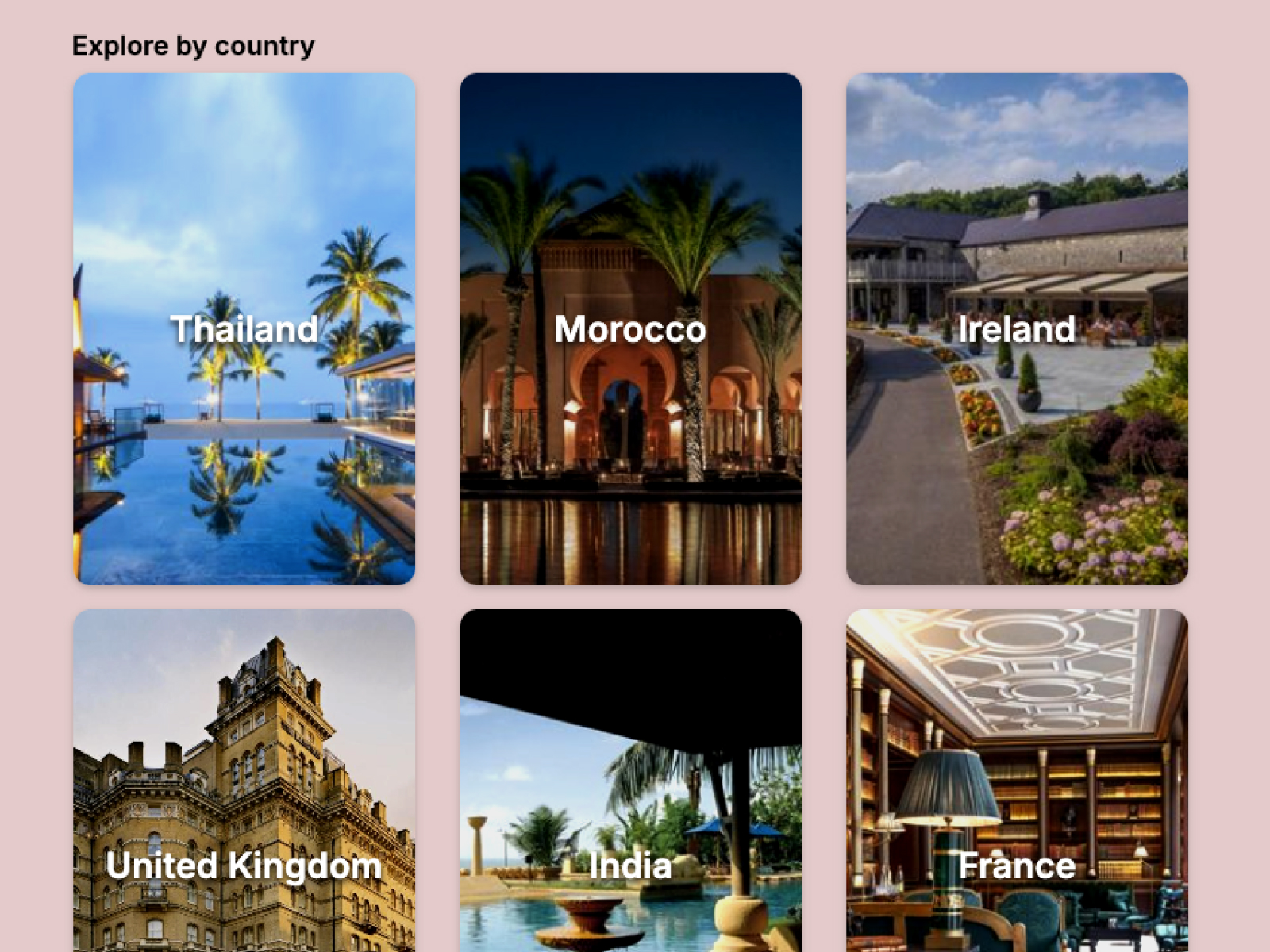 Destinations