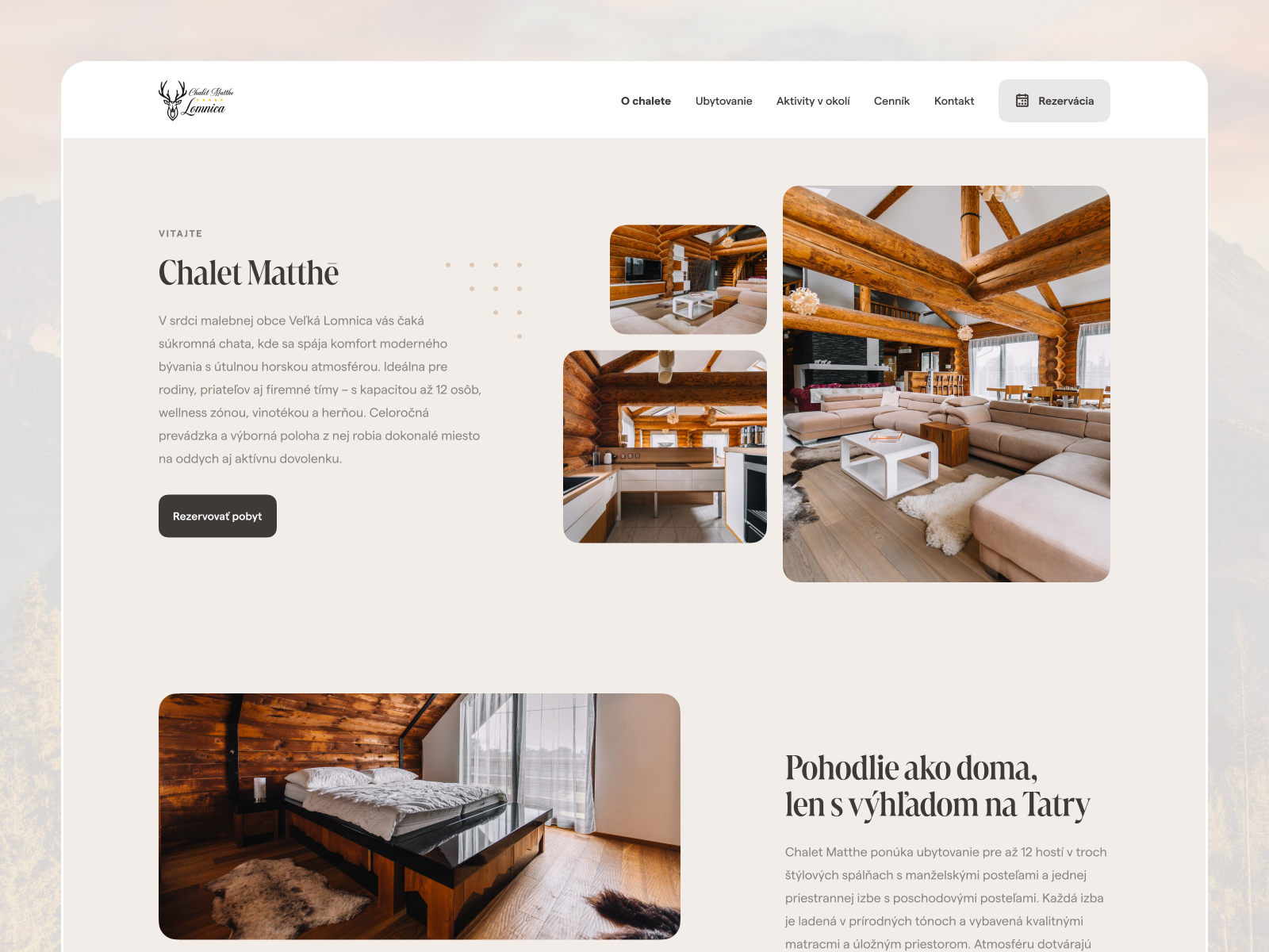 About the Chalet