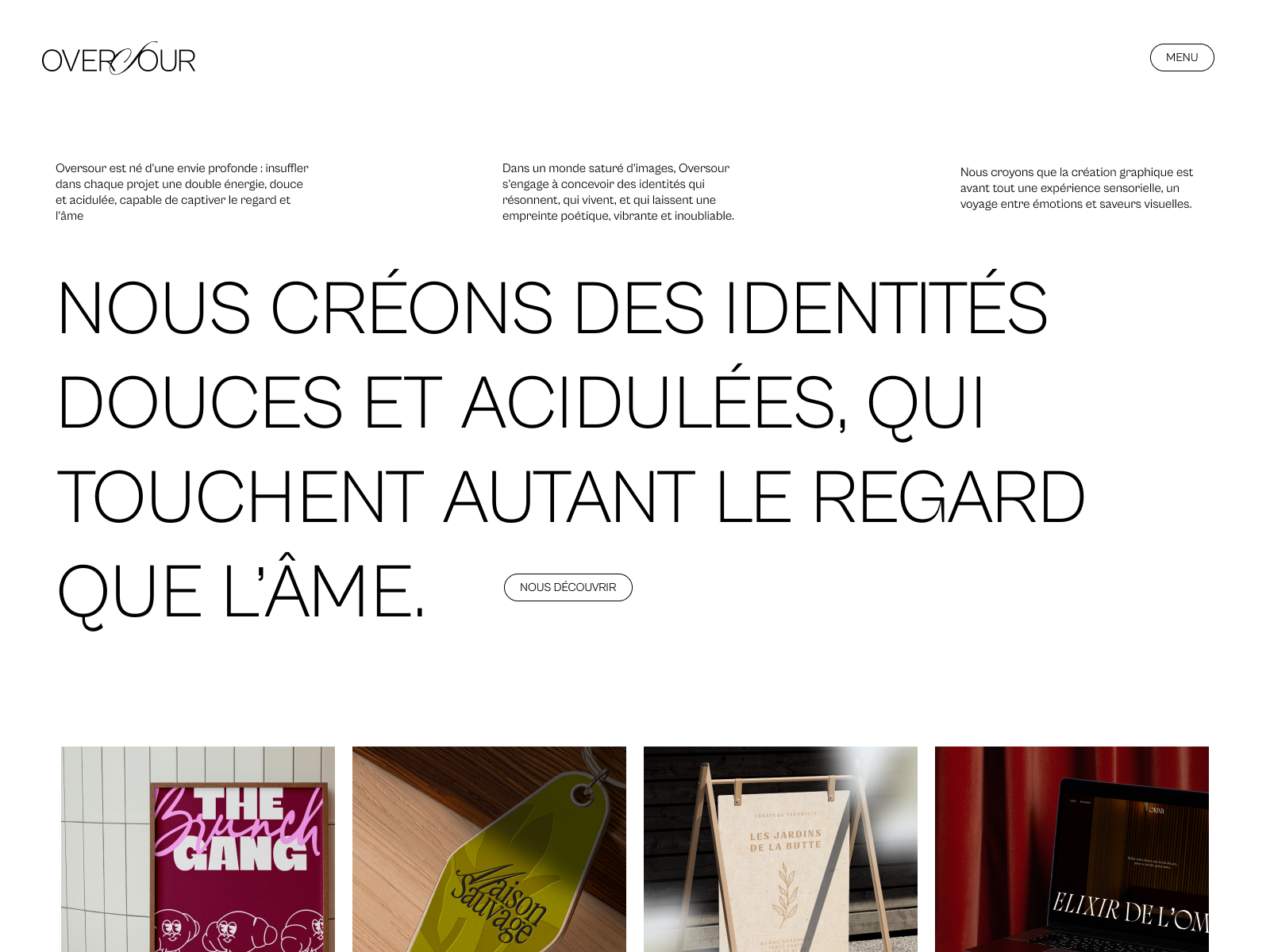 Oversour — Studio de branding poétique et acidulé