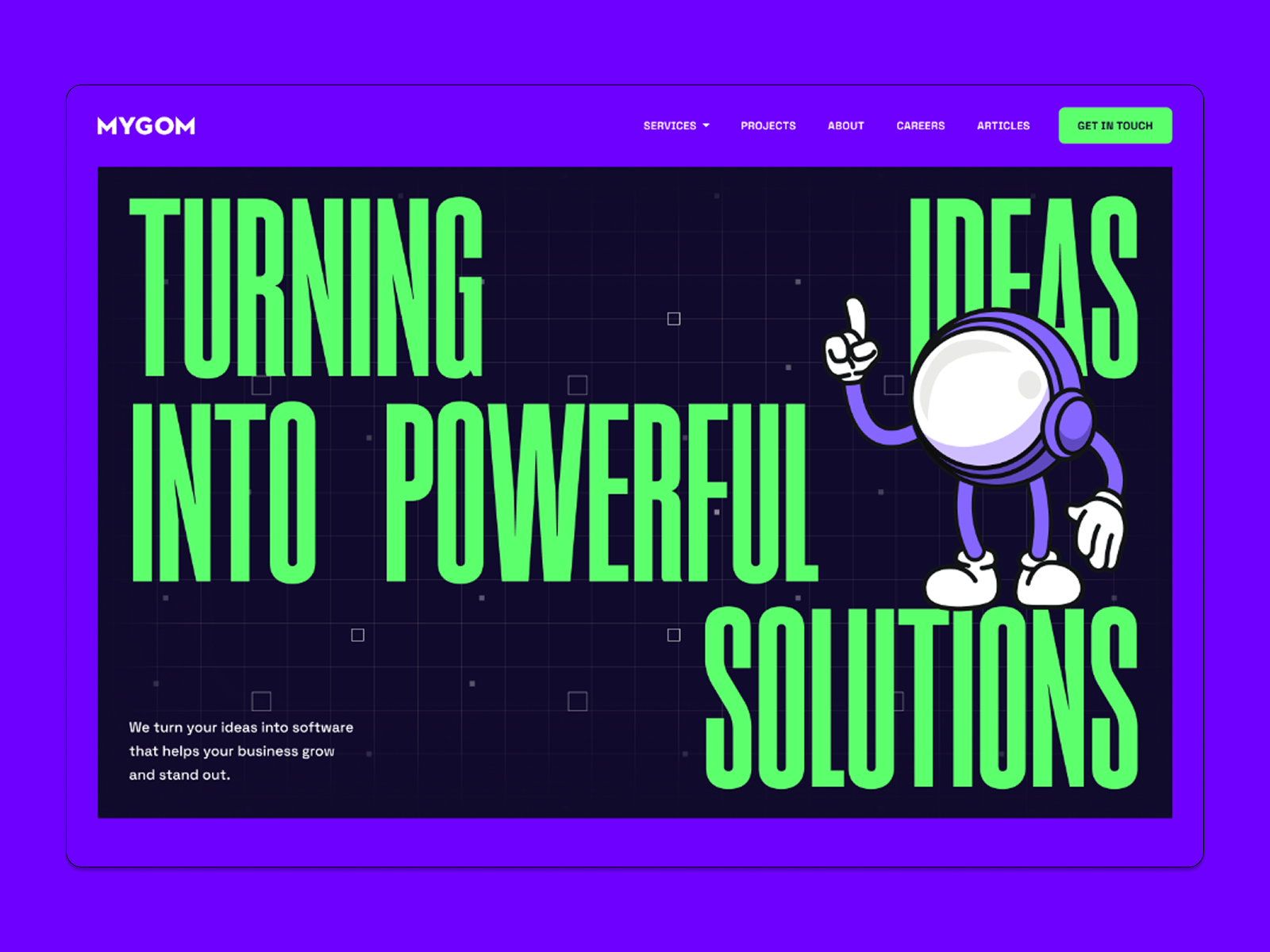 Interactive Hero Card