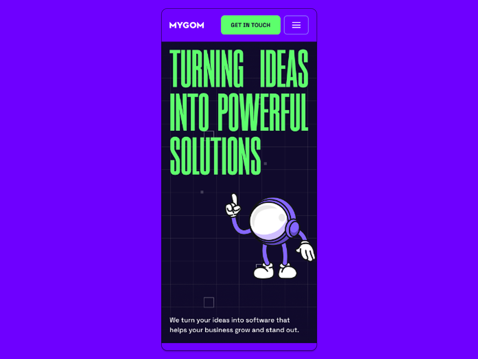 Interactive Hero Card