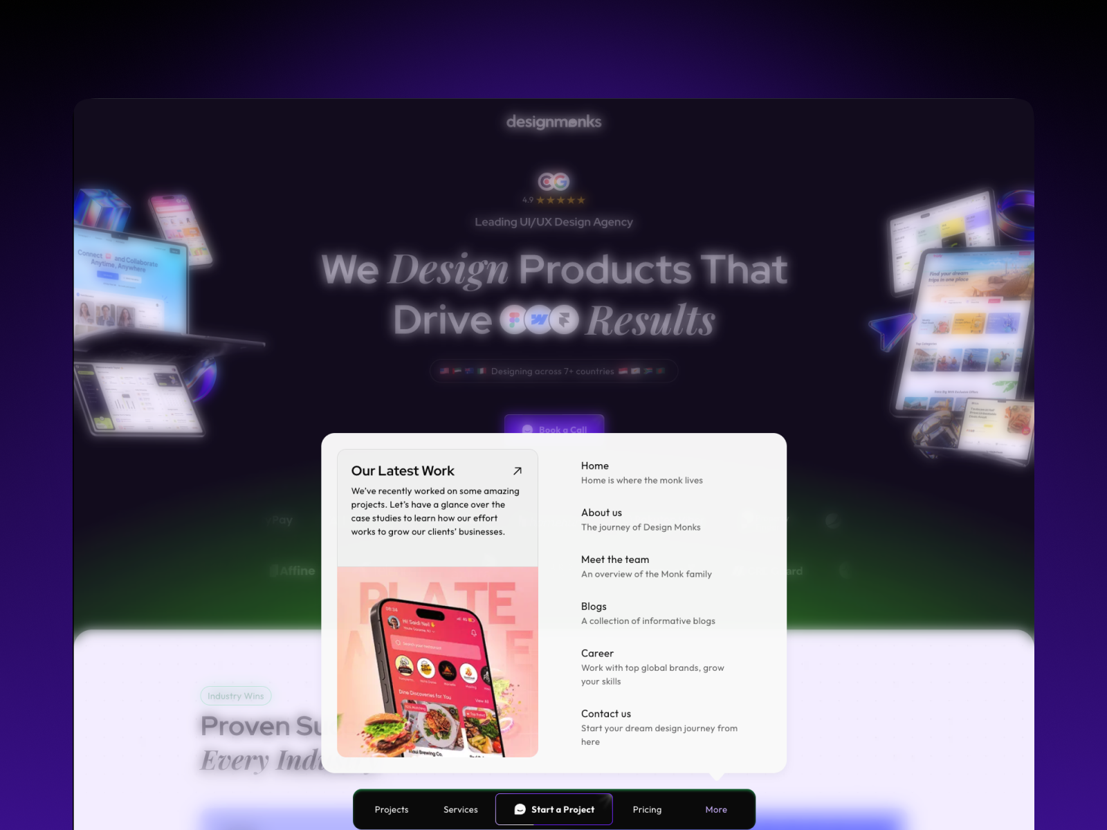 Menu Navigation – Guiding Users Through Design Monks