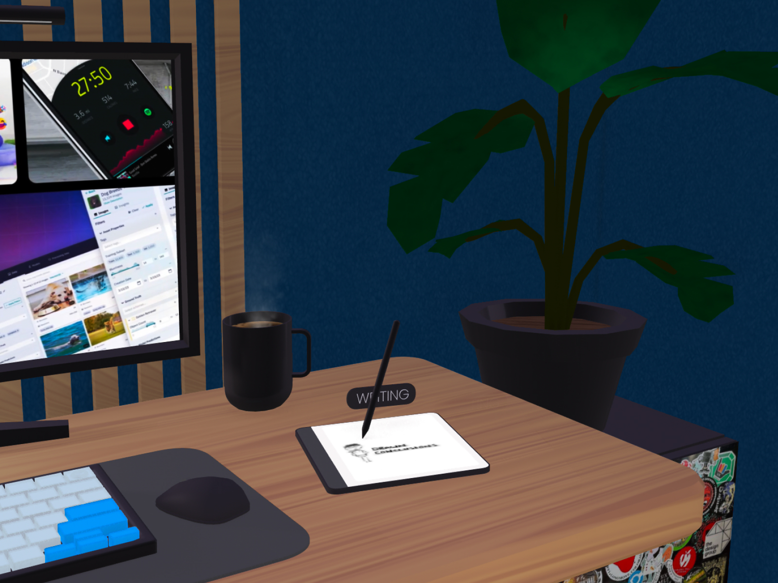 Kindle-like Writing View