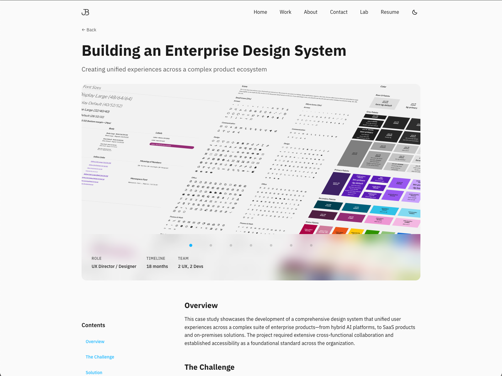 Design System Case Study - Light