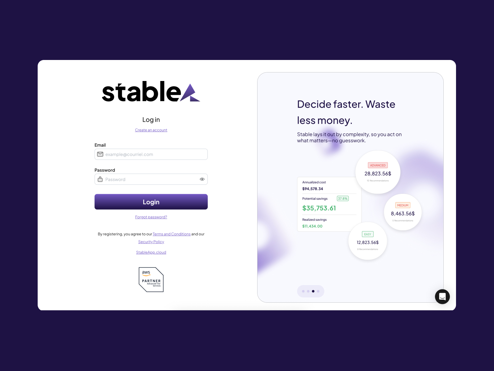 Login with Onboarding
