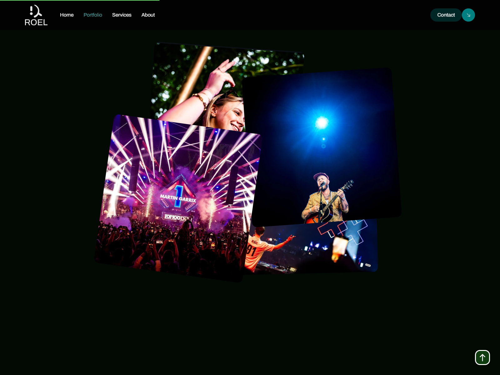 Image scroll animation