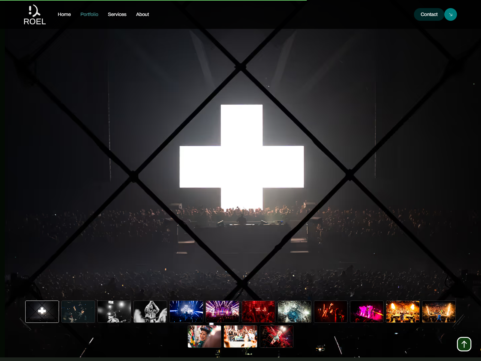 Gallery with thumbnails