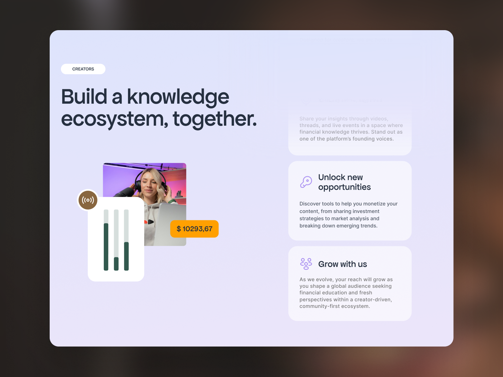 Products for Fintech startup