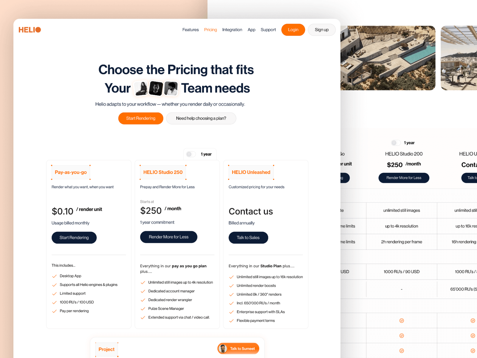 Pricing Page