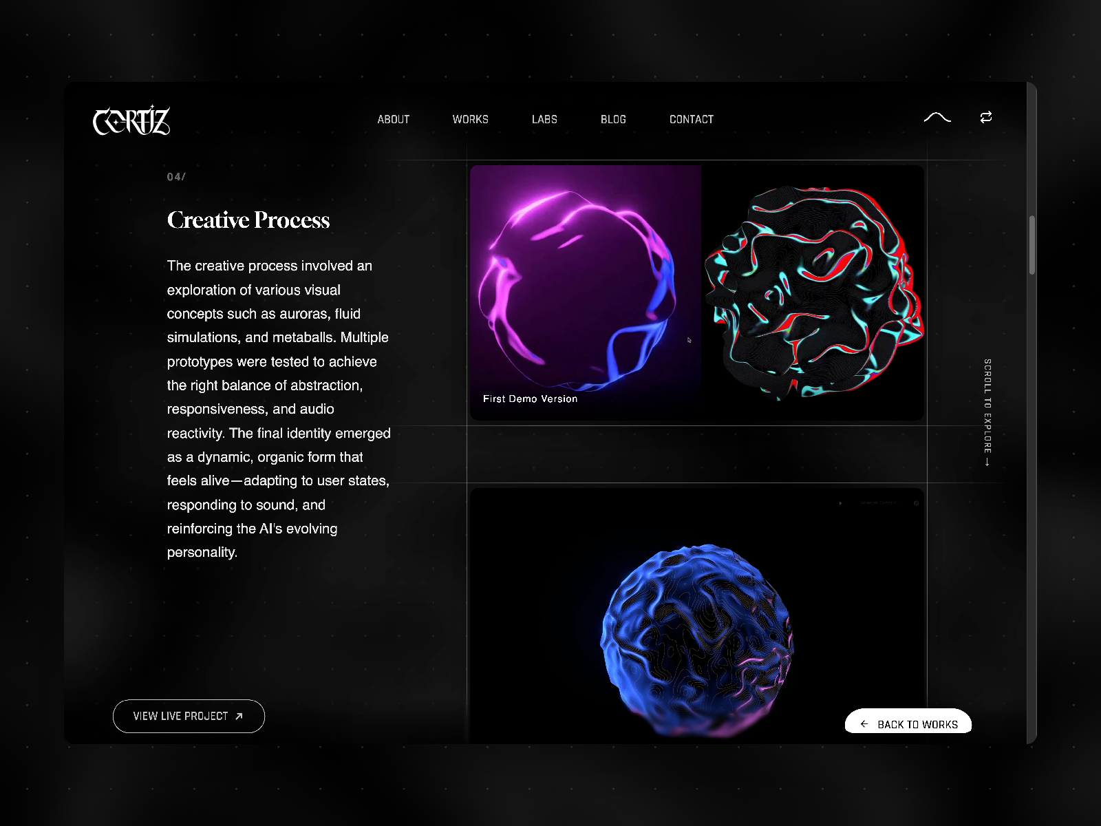 Works Creative Process