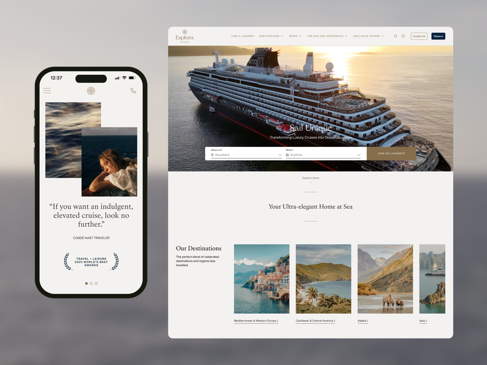 Explora Journeys Homepage