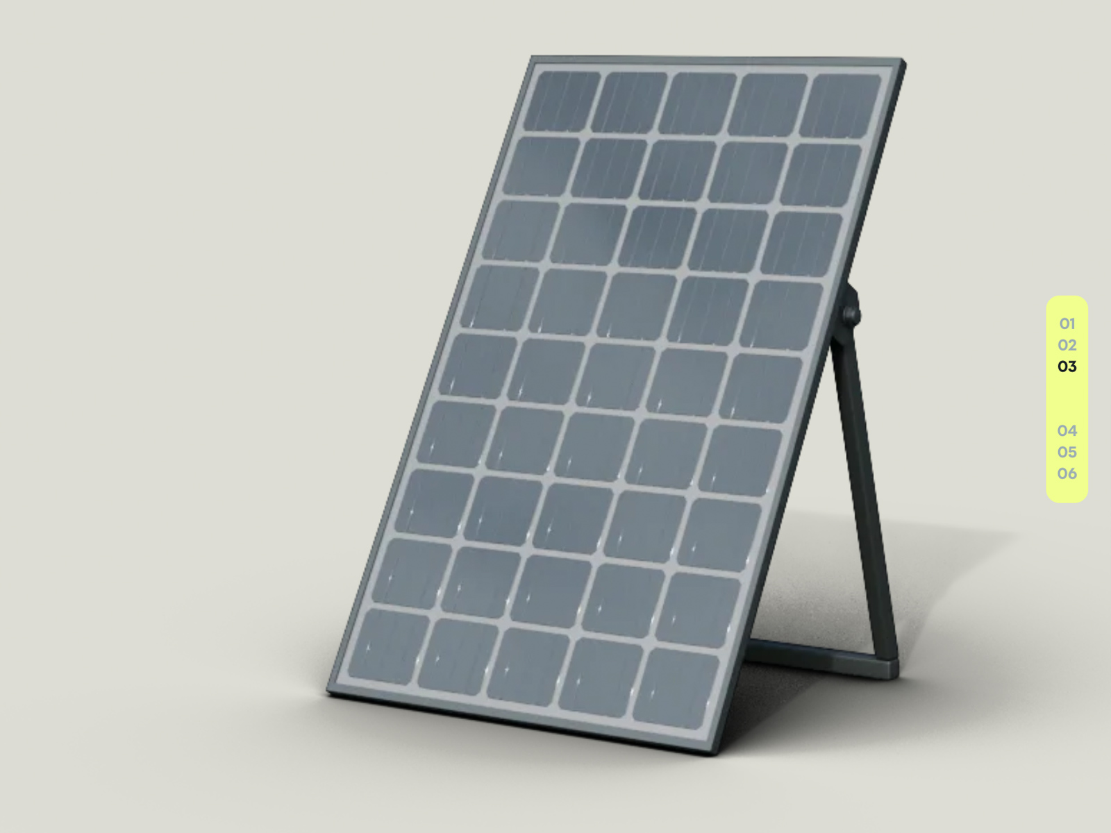 Animated 3D elements