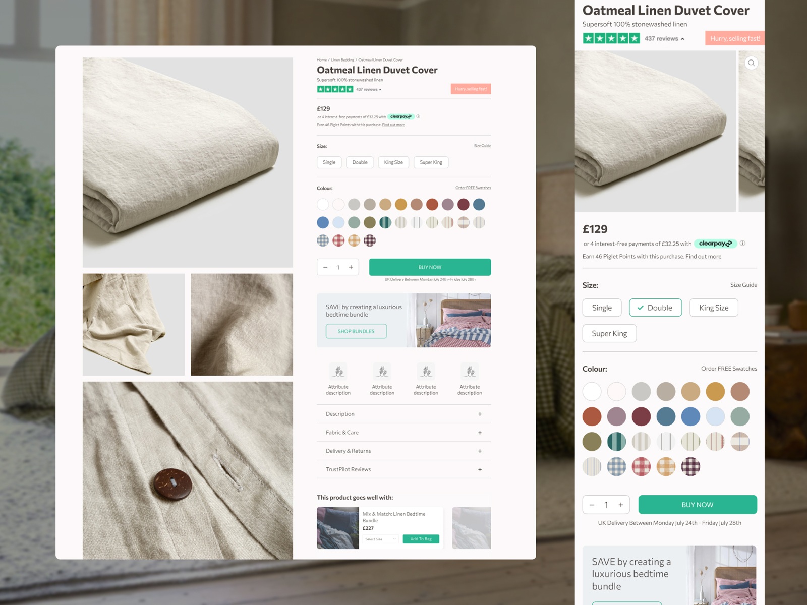 Product Detail Page