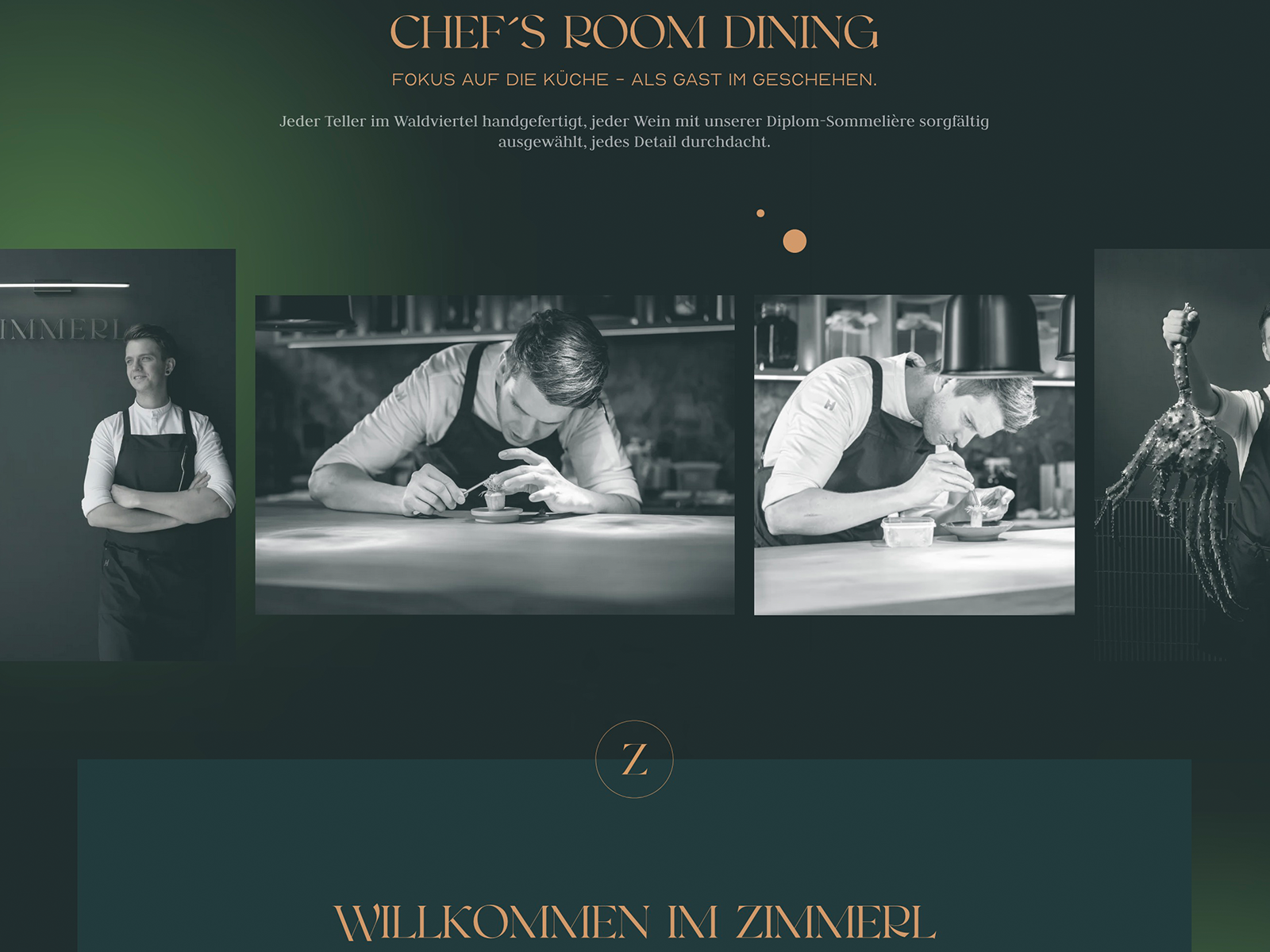 Chef´s room dining