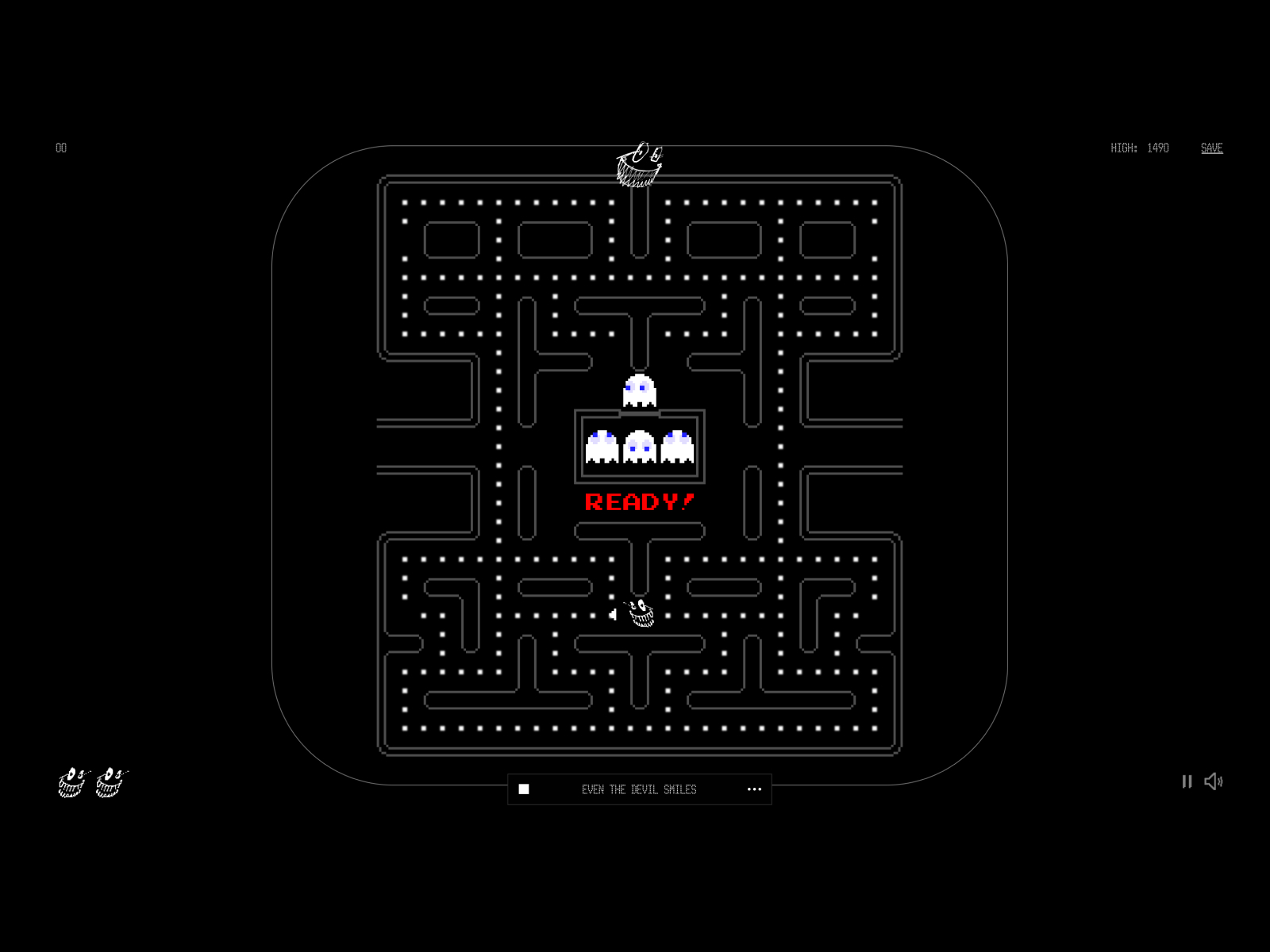 EVEN THE DEVIL SMILES GAME