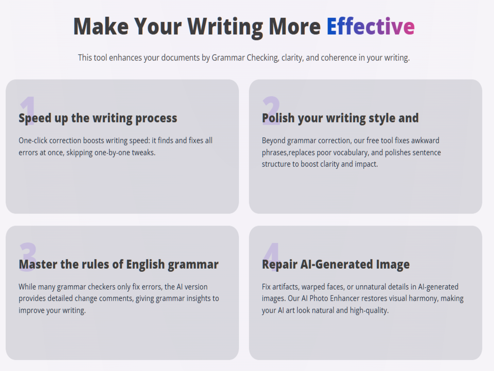 Make Your Writing More Effective