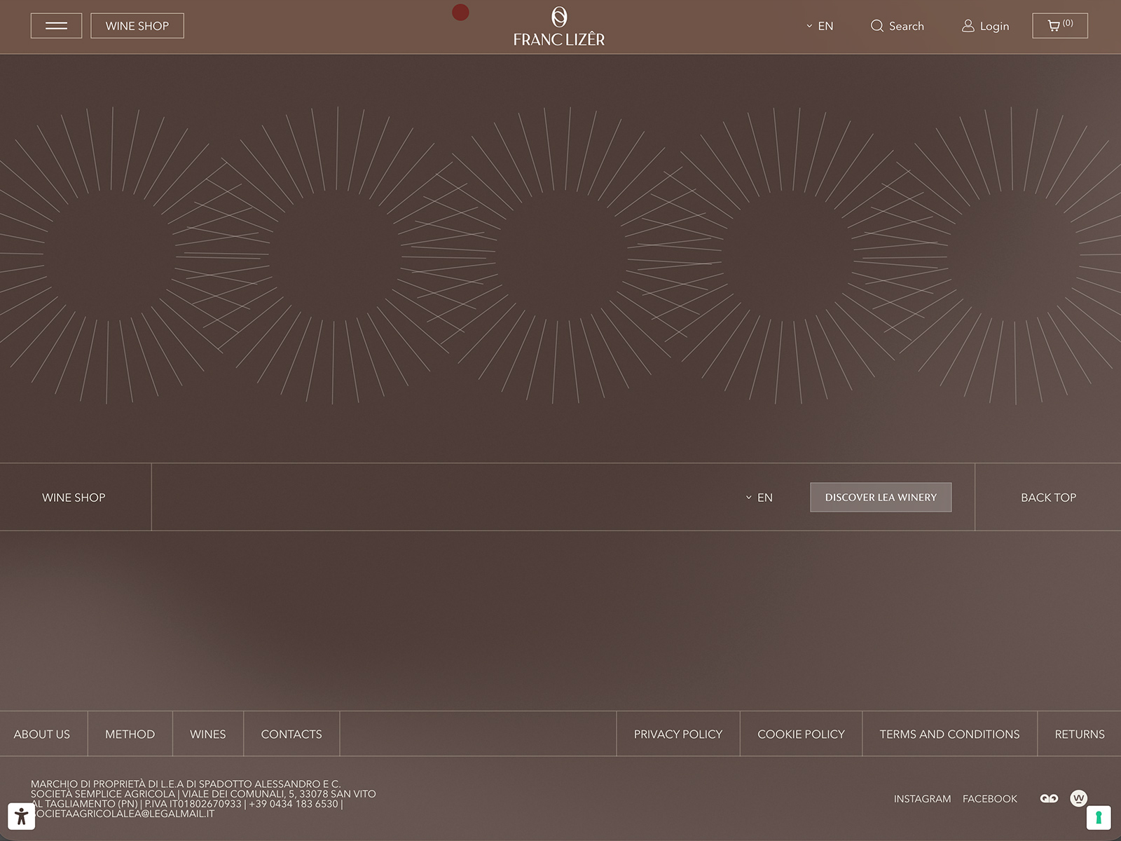 FRANC LIZÊR - Footer