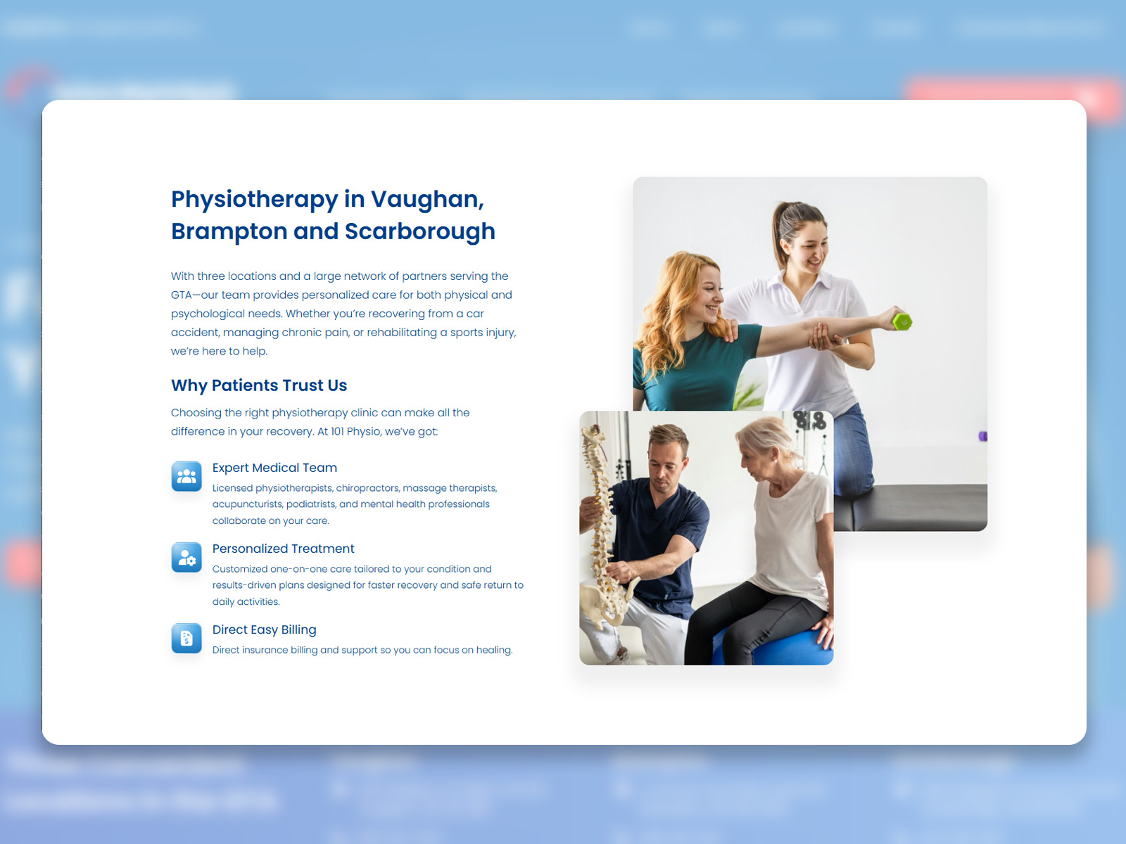 Content Heavy UI for SEO