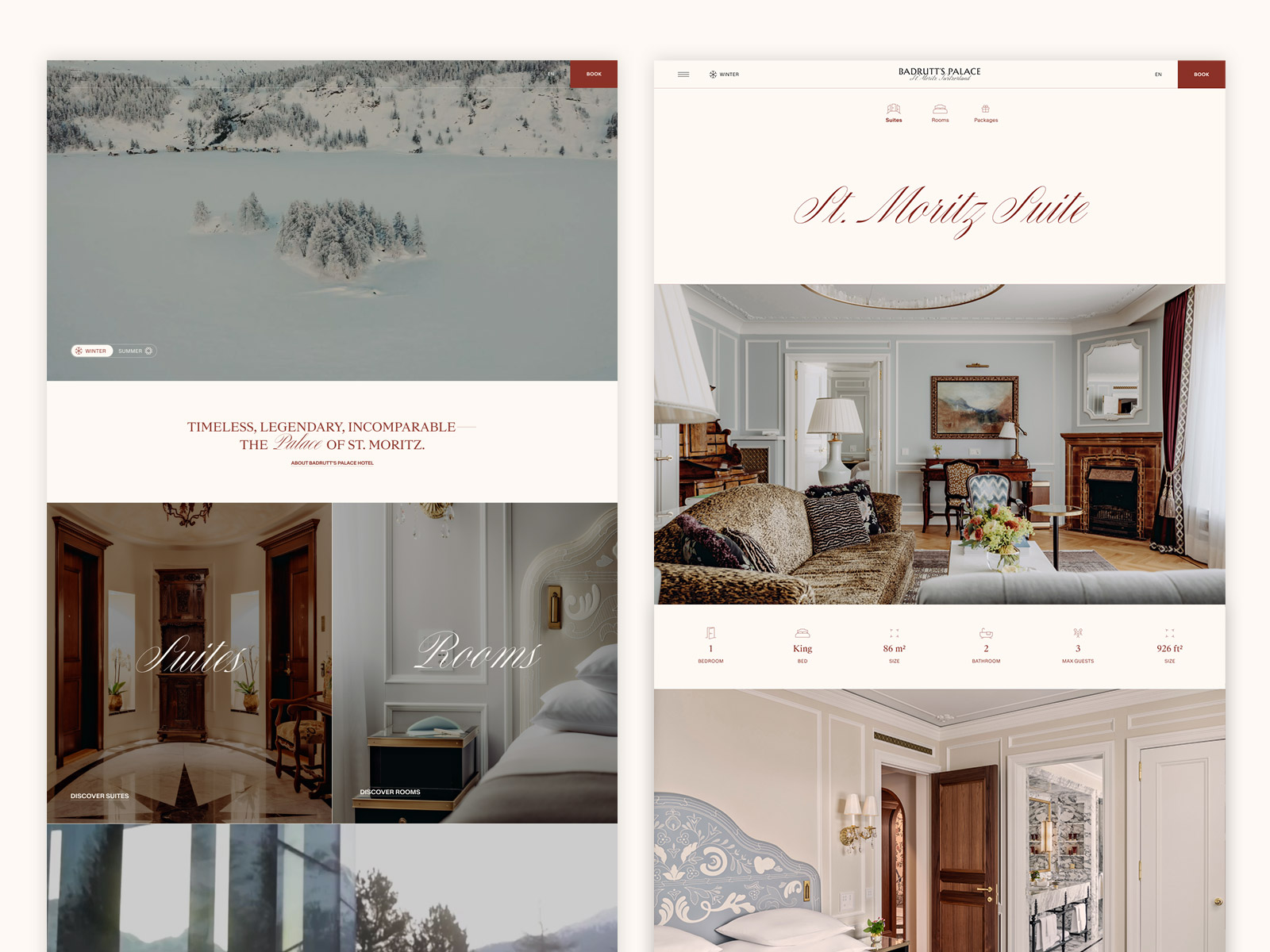 Homepage & Propertydetailpage