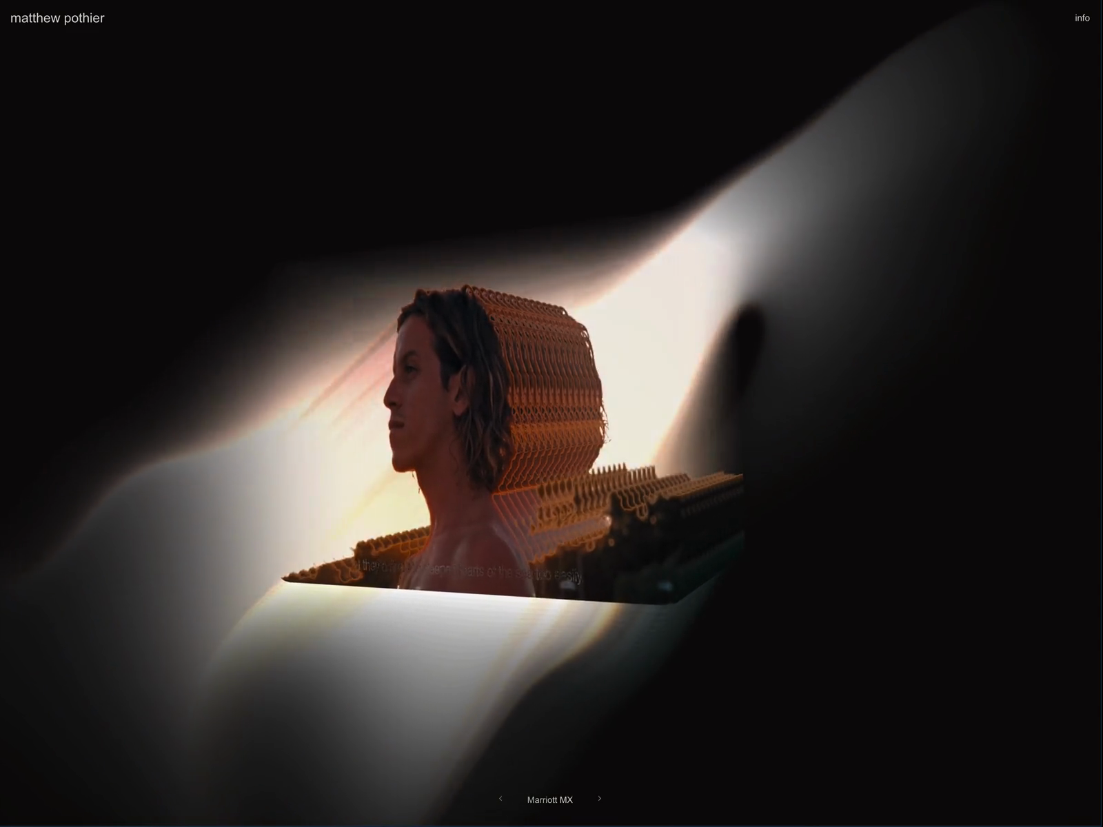 Interactive WebGL Home Hero