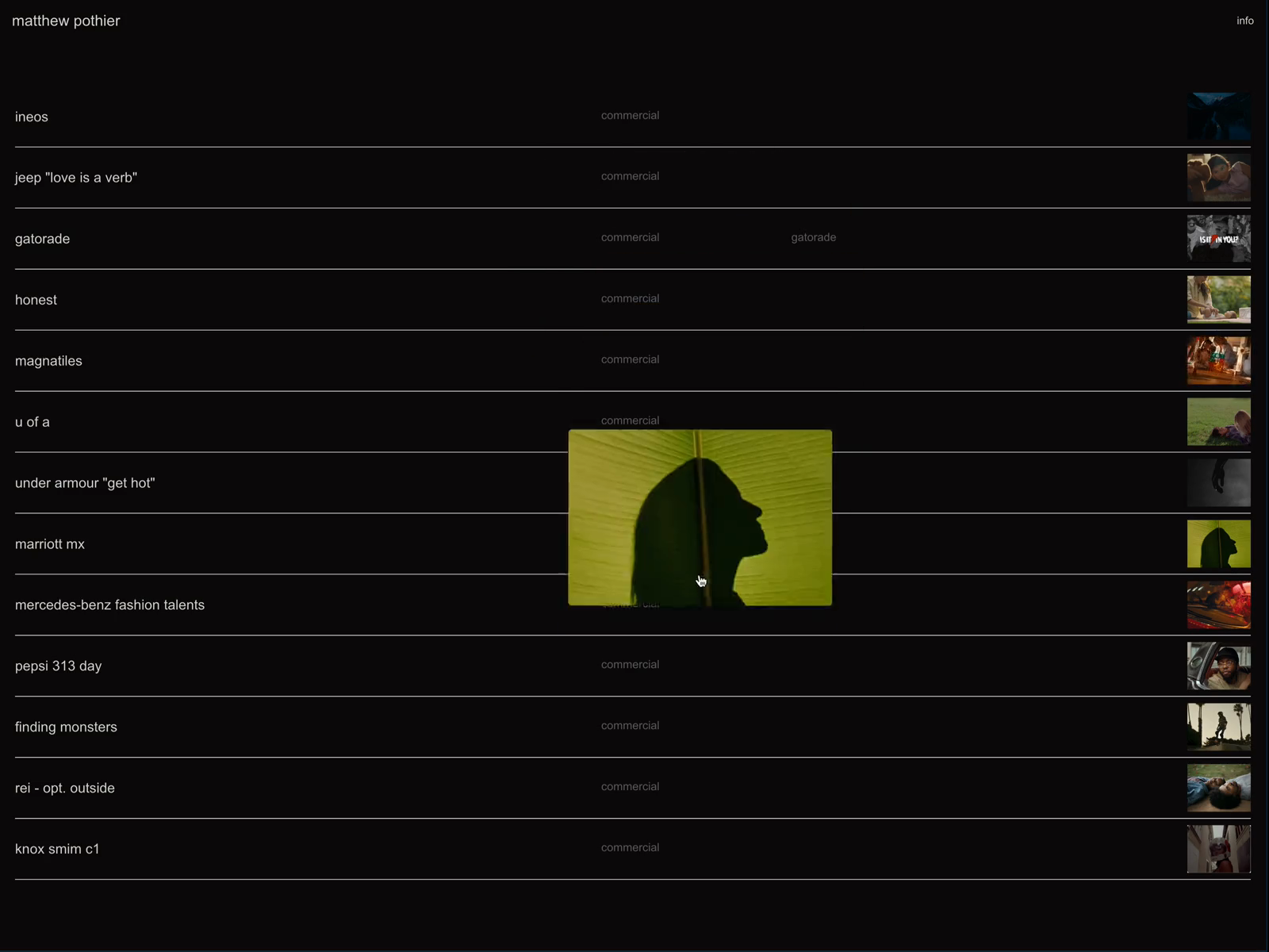 Scroll Project Navigation