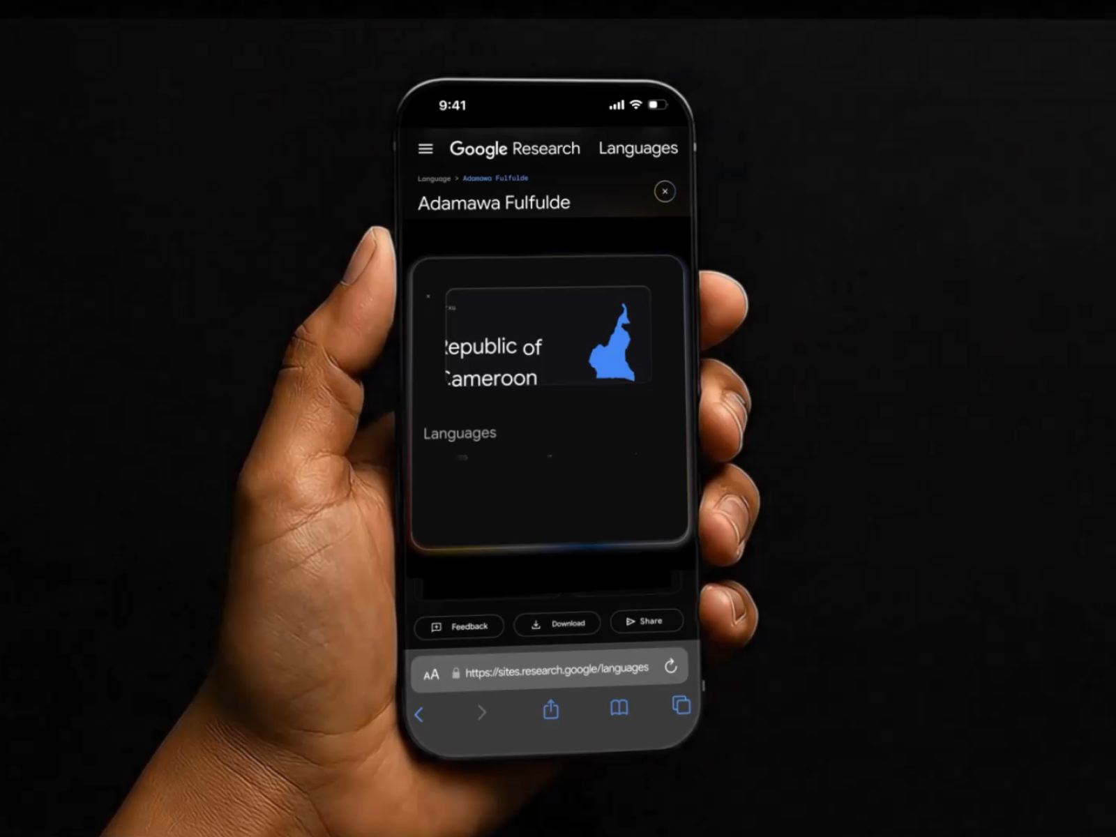 Language Explorer - Mobile Interface