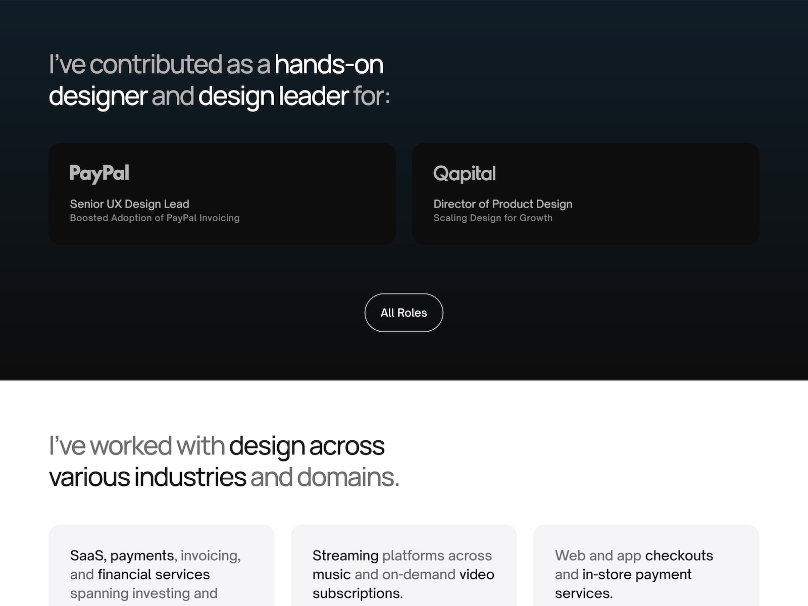 UX Portfolio