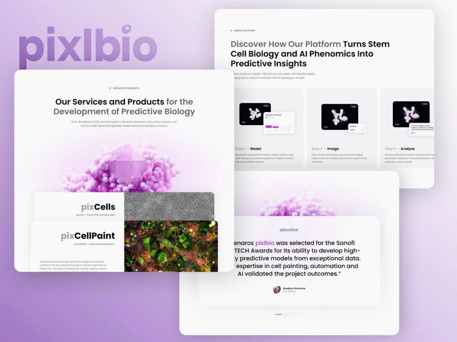 Predictive Biology Platform UI